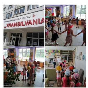 Excursie la biblioteca ,,Transilvania”