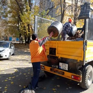 Instituția de educație timpurie nr.161, str.Al.Russo 16/3 Salubrizarea terenului instituției de învățământ