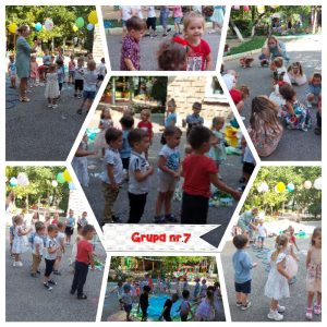 Distracție cu tema: ,,Călătorie fermecată în vara veselă,,