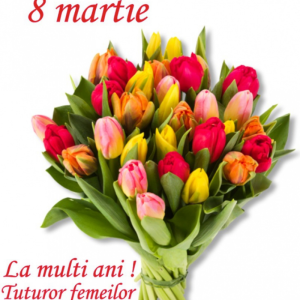 Mesaj de felicitare cu ocazia de 8 Martie